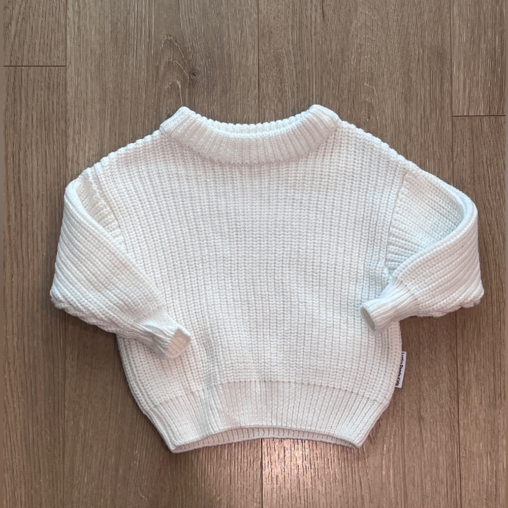 Elegant White Turtleneck Sweater